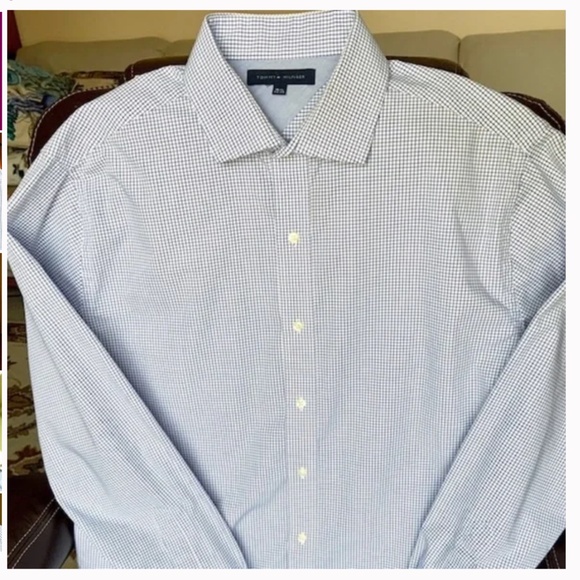 Men’s Tommy Hilfiger Shirt 16 1/2” - Picture 2 of 7